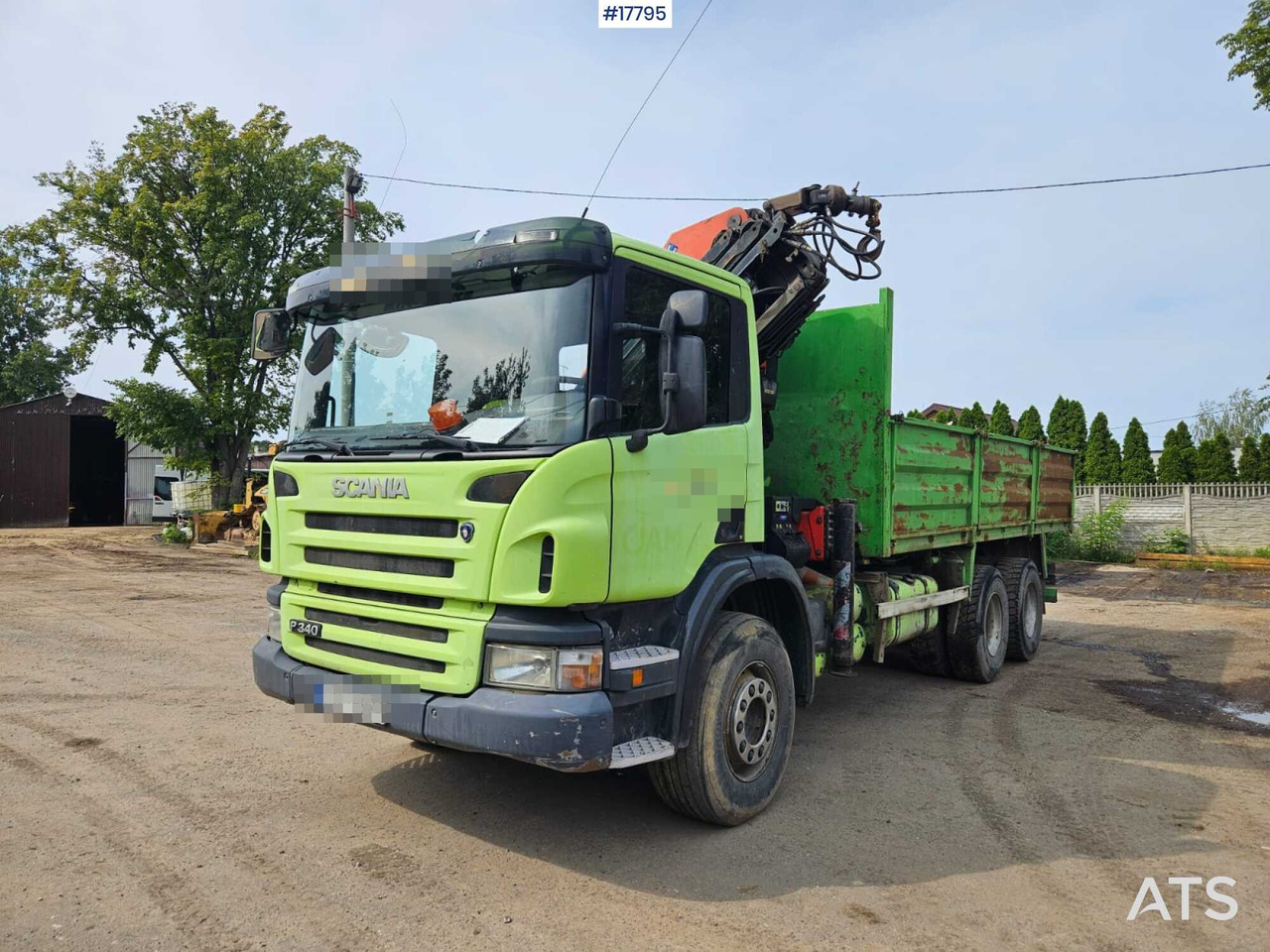 2007 Scania P 340 - Tovornjak s kesonom, Tovornjak z dvigalom: slika 2 2007 Scania P 340 - Tovornjak s kesonom, Tovornjak z dvigalom: slika 2