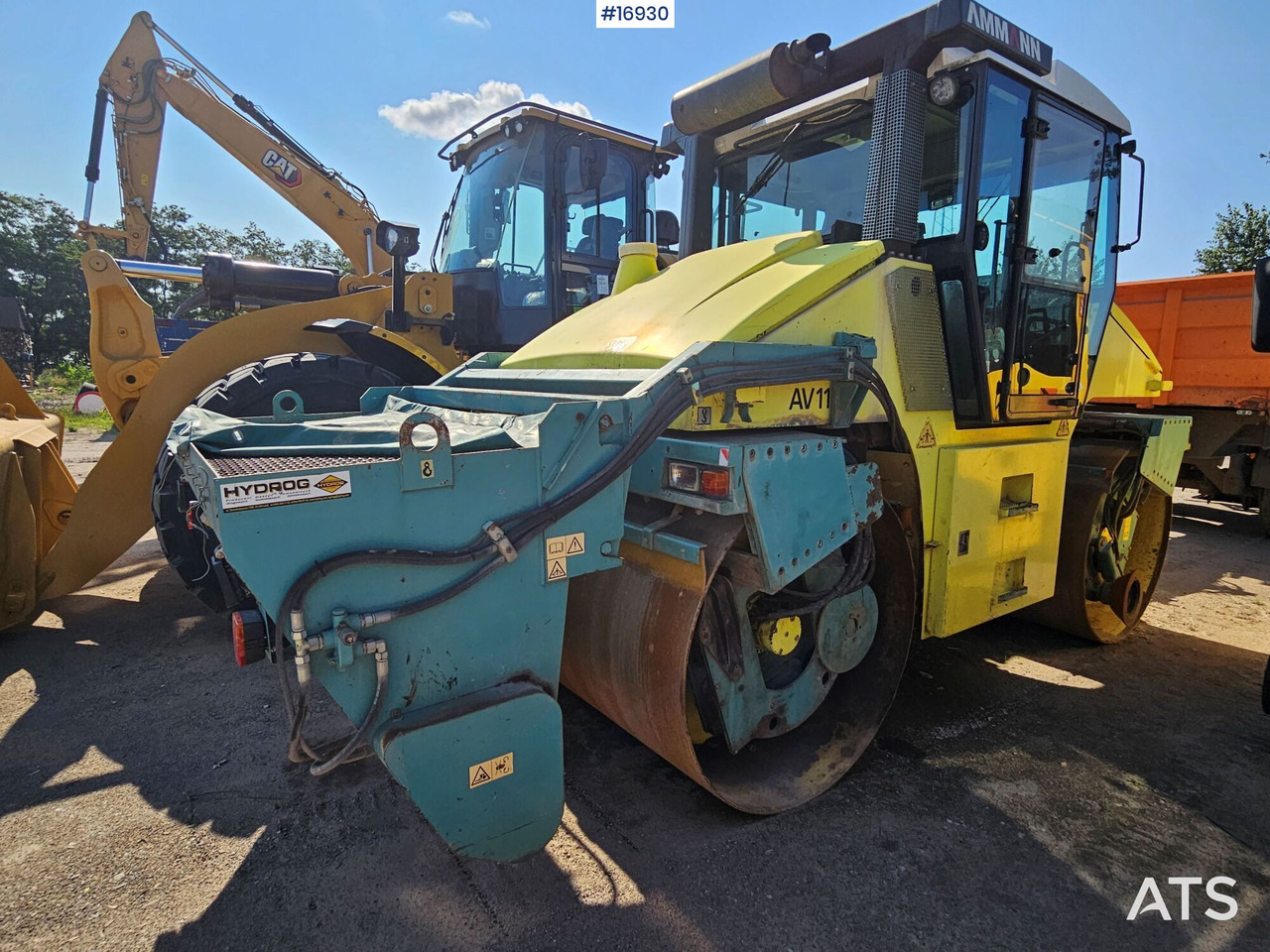 2008 Ammann AV 115-2 Hydro spreader - Cestni valjar: slika 1 2008 Ammann AV 115-2 Hydro spreader - Cestni valjar: slika 1