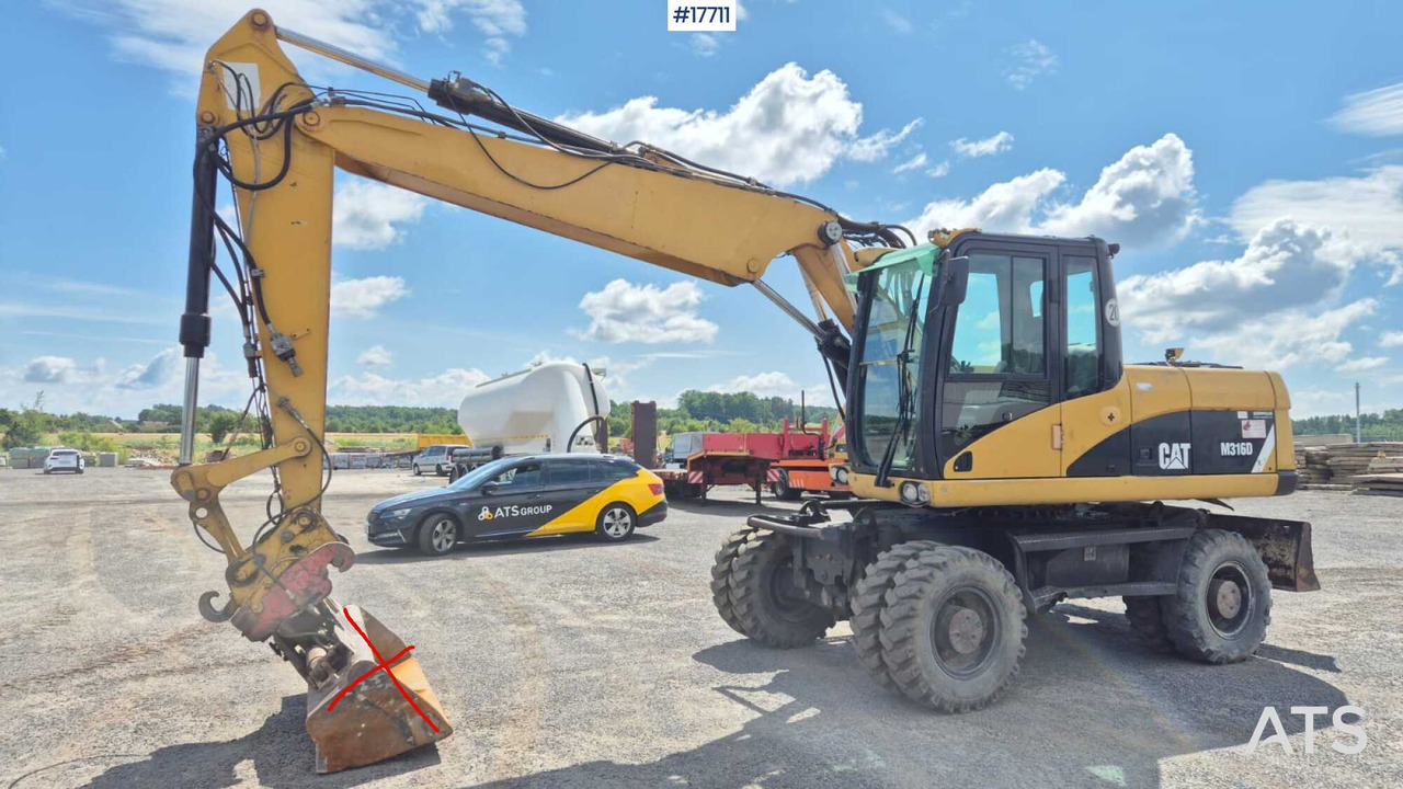 2008 CAT M316D - Bager na kolesih: slika 5 2008 CAT M316D - Bager na kolesih: slika 5