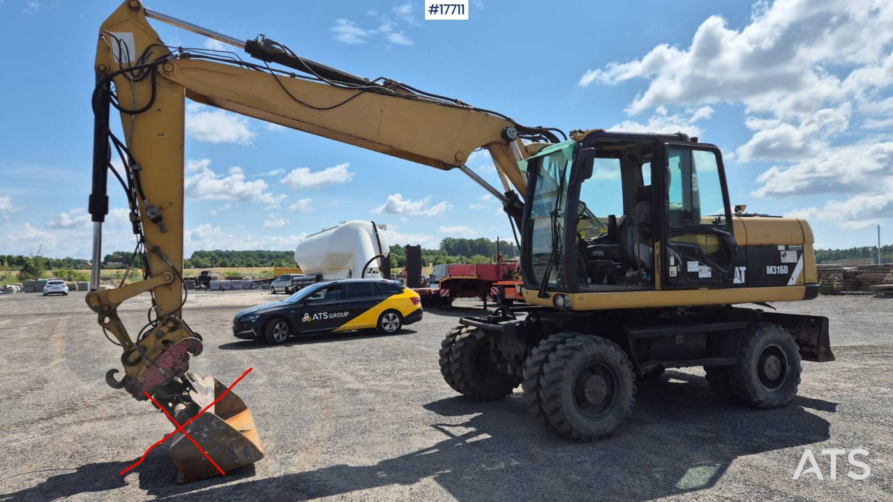 2008 CAT M316D - Bager na kolesih: slika 2 2008 CAT M316D - Bager na kolesih: slika 2