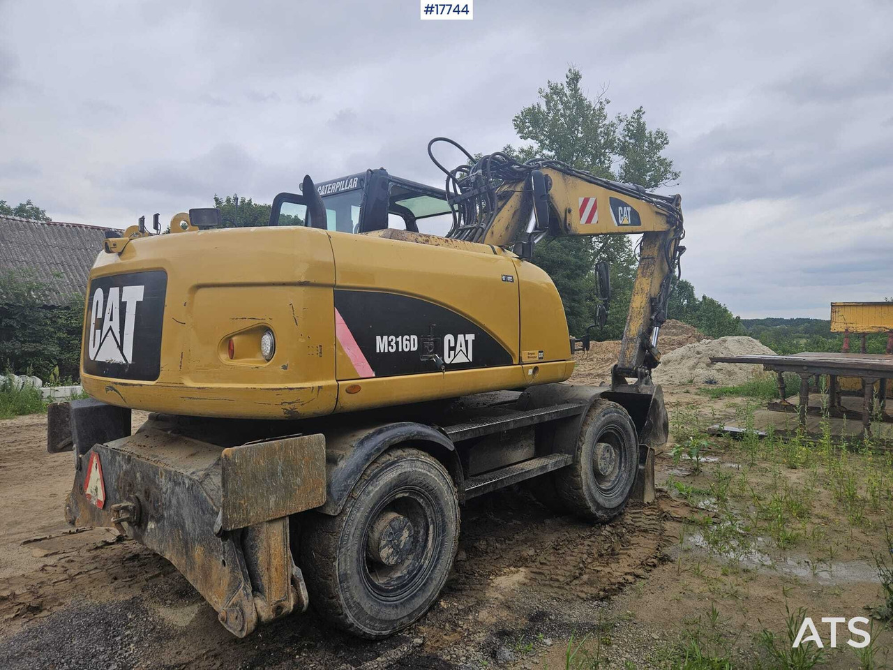 2008 CAT M316D - Bager na kolesih: slika 4 2008 CAT M316D - Bager na kolesih: slika 4