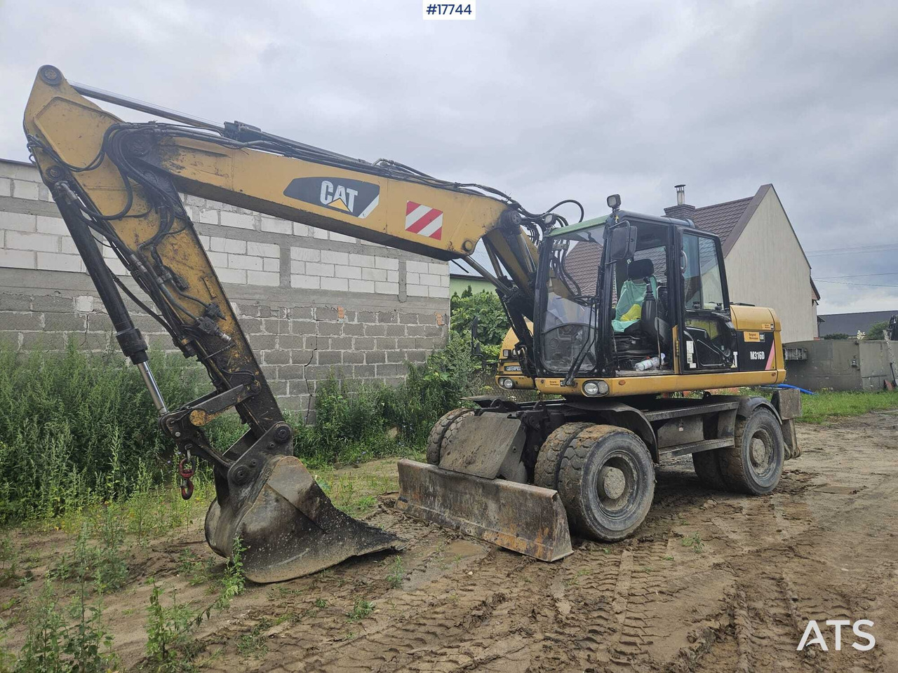 2008 CAT M316D - Bager na kolesih: slika 1 2008 CAT M316D - Bager na kolesih: slika 1