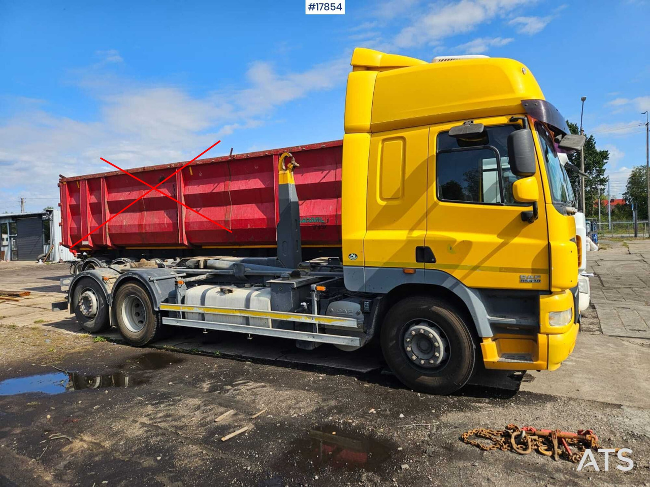 2009 DAF CF 85.410 - Kotalni prekucni tovornjak: slika 1 2009 DAF CF 85.410 - Kotalni prekucni tovornjak: slika 1