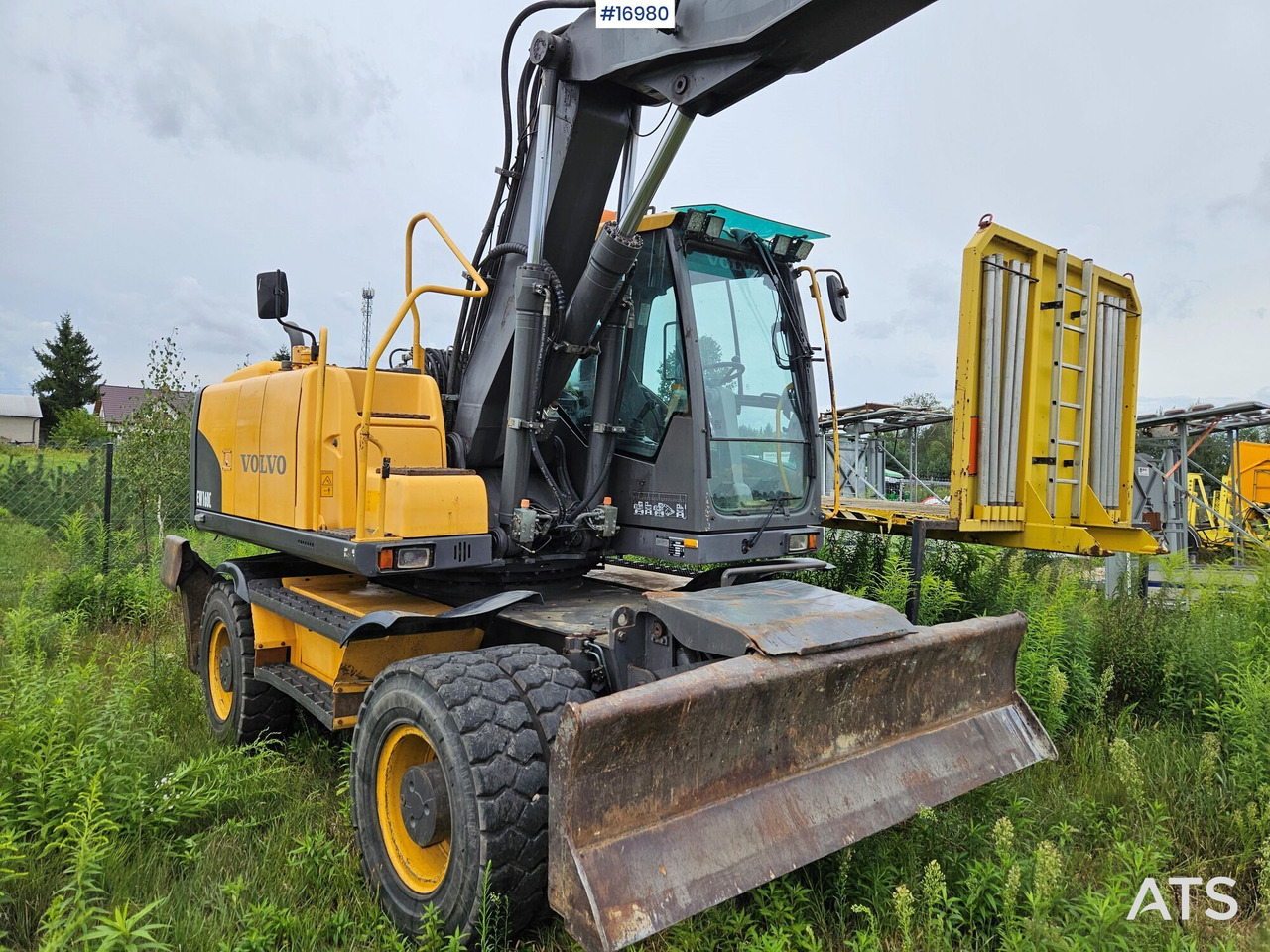 2010 Volvo EW160C z rototilt i łyżką w zestawie - Bager na kolesih: slika 4 2010 Volvo EW160C z rototilt i łyżką w zestawie - Bager na kolesih: slika 4