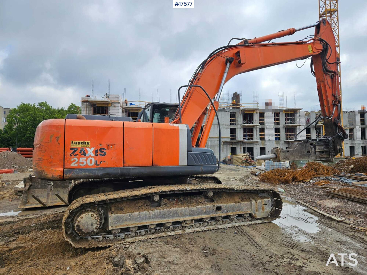 2011 Hitachi Zaxis 250 LC - Bager goseničar: slika 4 2011 Hitachi Zaxis 250 LC - Bager goseničar: slika 4