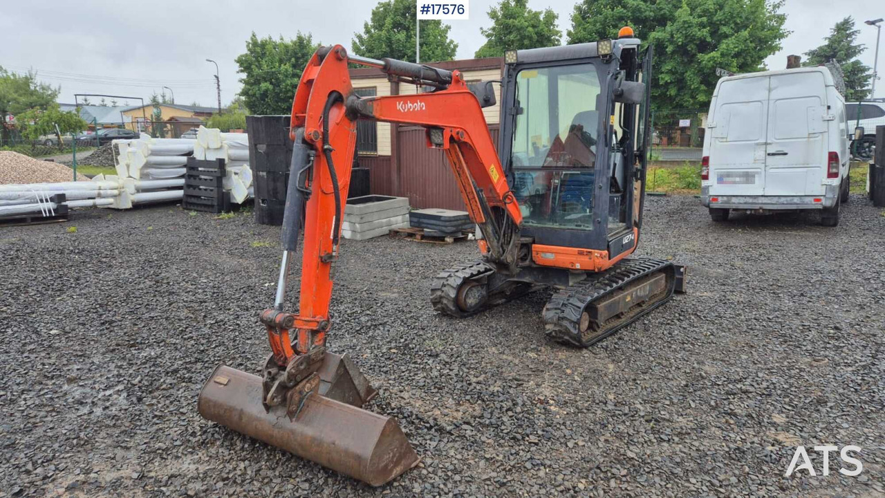 Mini bager 2014 Kubota  U27-4: slika 1