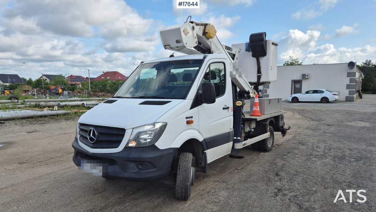 2017 Mercedes-Benz Sprinter 516 CDI - Dvižna ploščad montirana na tovornjak: slika 1 2017 Mercedes-Benz Sprinter 516 CDI - Dvižna ploščad montirana na tovornjak: slika 1