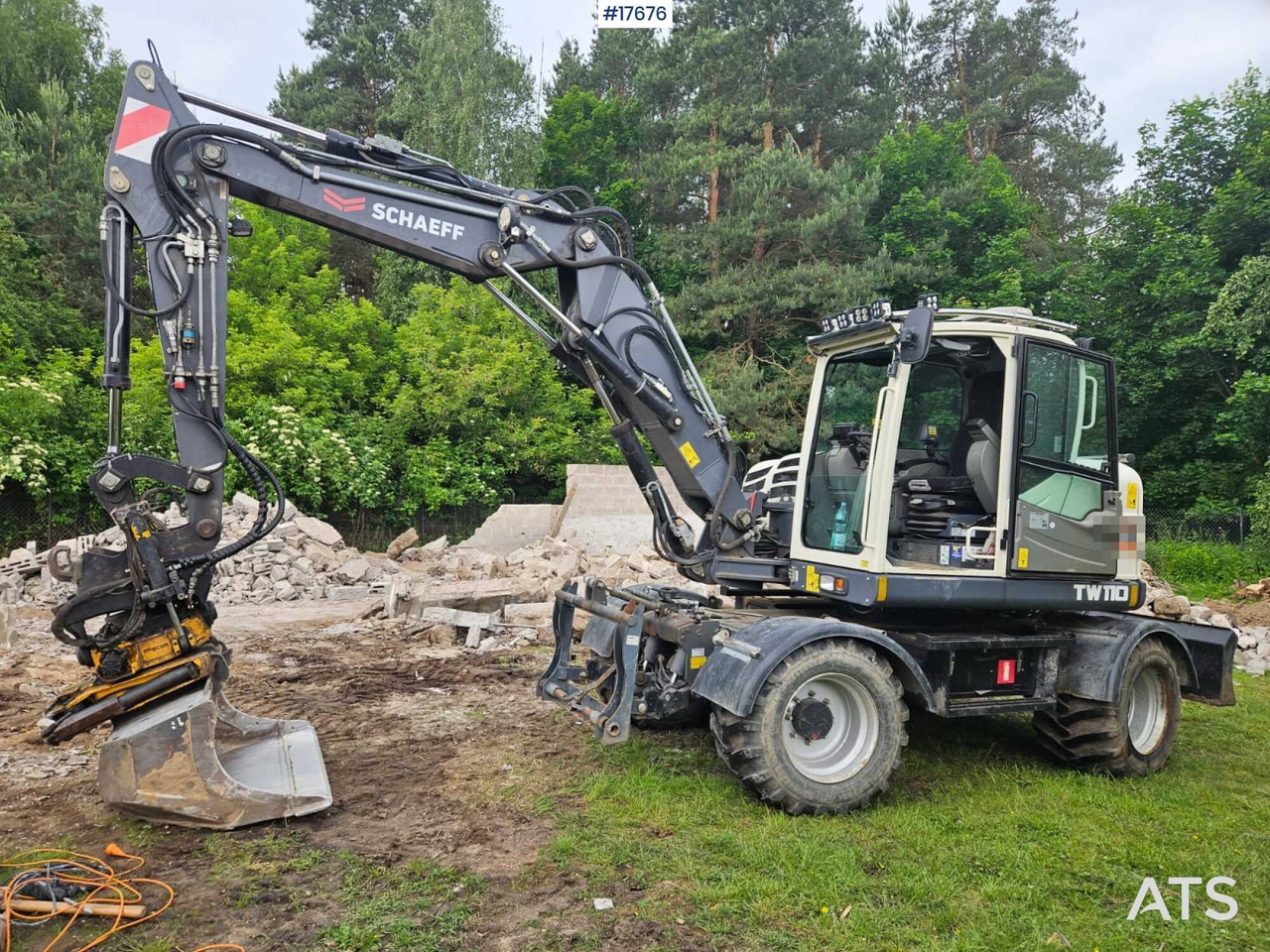 2017 Schaeff TW 110 - Bager na kolesih: slika 3 2017 Schaeff TW 110 - Bager na kolesih: slika 3