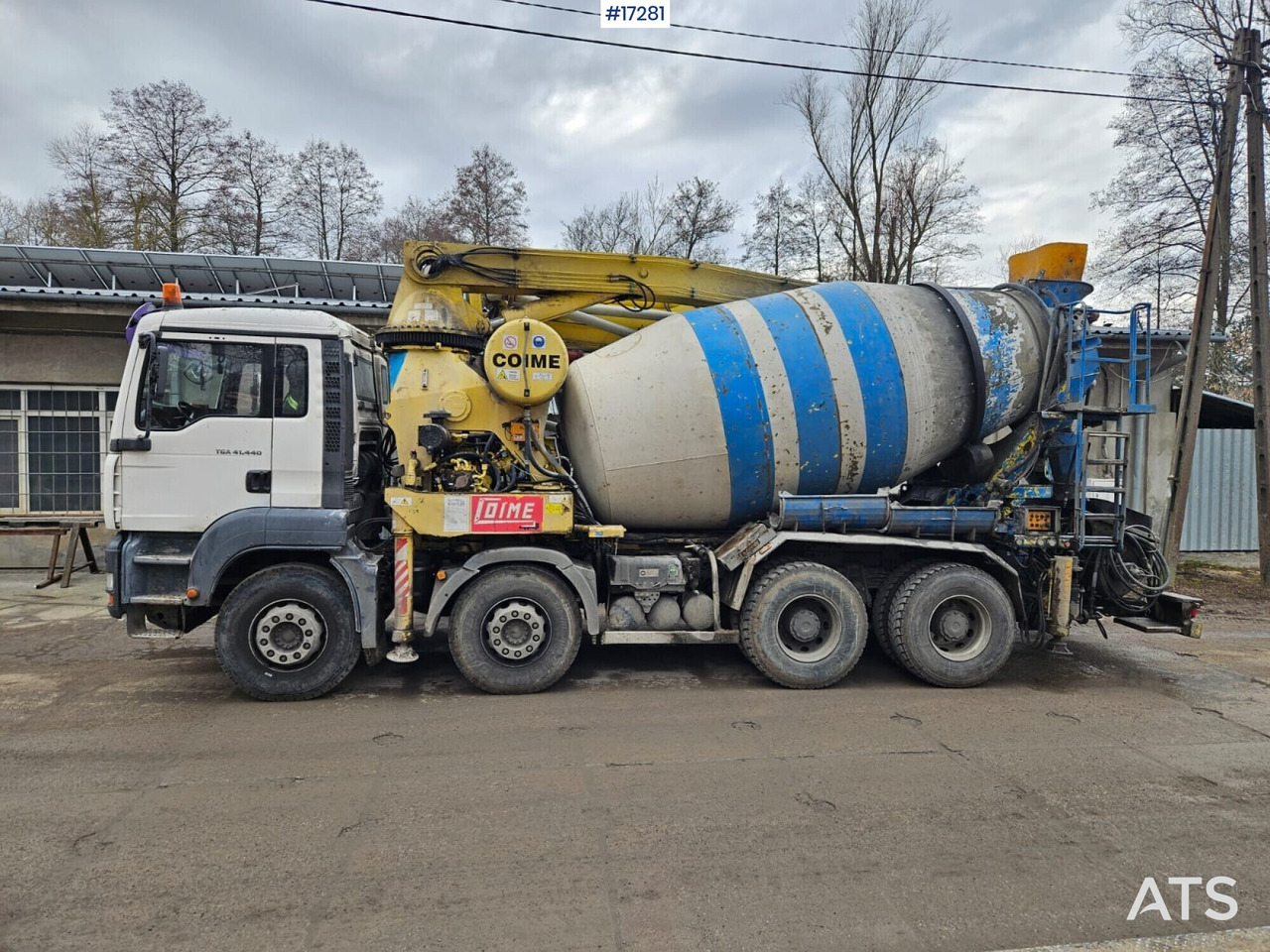 Coime C311 concrete pump on MAN TGA 41.440 chassis (2008) - Črpalka za beton: slika 1 Coime C311 concrete pump on MAN TGA 41.440 chassis (2008) - Črpalka za beton: slika 1