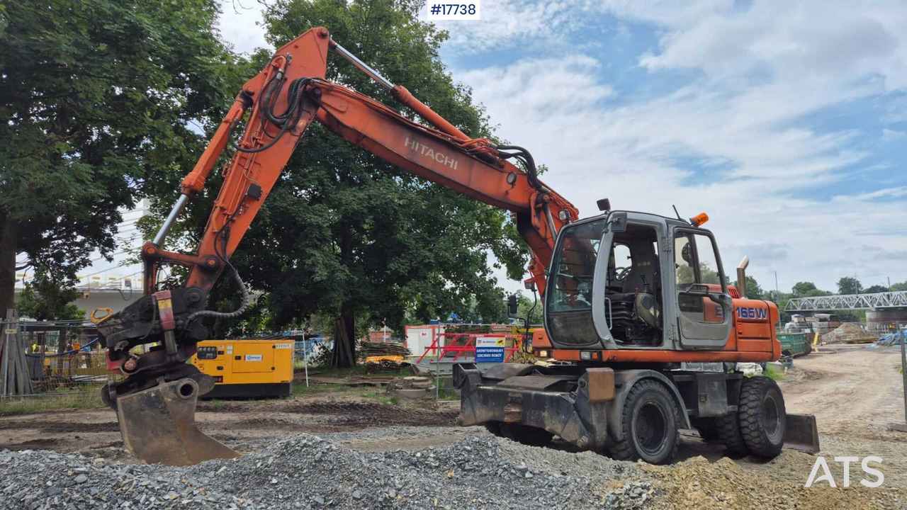 HITACHI EW 165W (2000) ROTOTILT Wheel Excavator - Bager na kolesih: slika 3 HITACHI EW 165W (2000) ROTOTILT Wheel Excavator - Bager na kolesih: slika 3