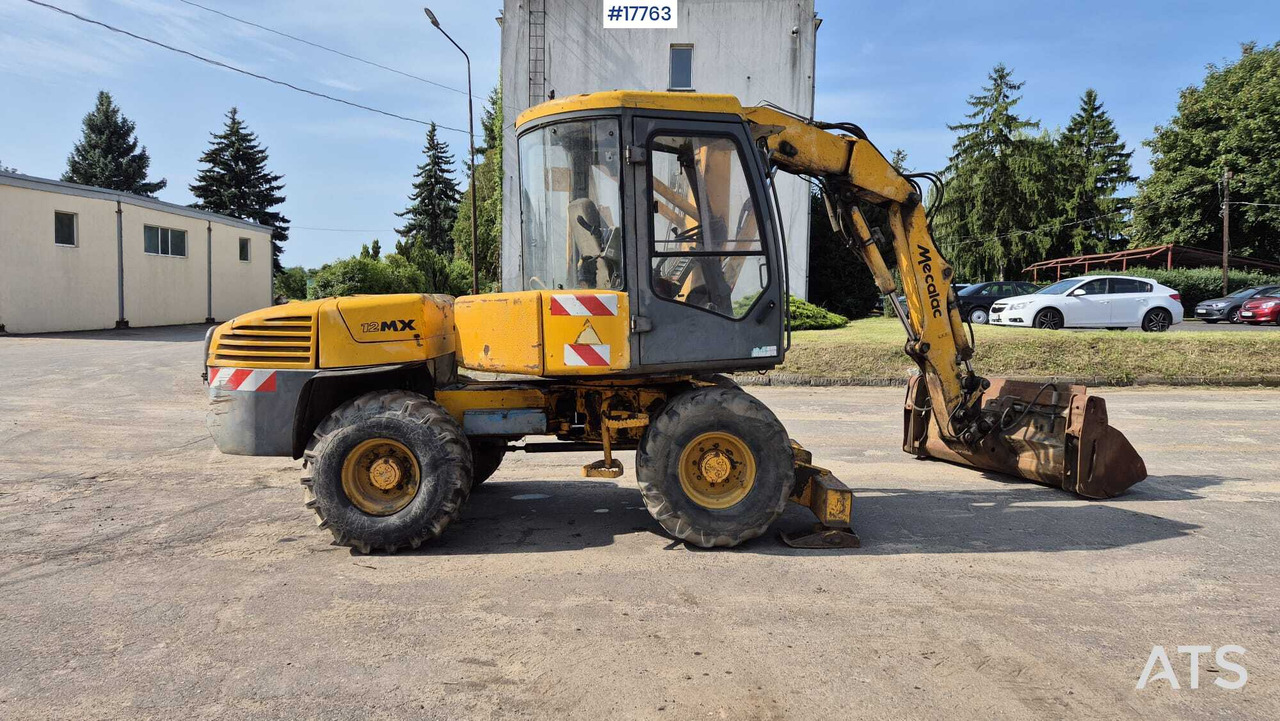 MECALAC 12MX wheeled excavator (1996) - Bager na kolesih: slika 4 MECALAC 12MX wheeled excavator (1996) - Bager na kolesih: slika 4