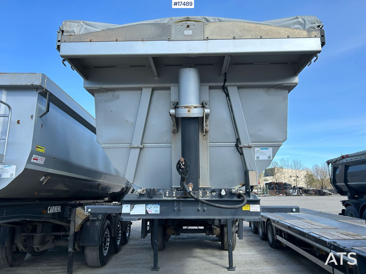 Truck semi-trailer, tipper MEIERLING MSK 18 (2017) - Kiper polprikolica: slika 4 Truck semi-trailer, tipper MEIERLING MSK 18 (2017) - Kiper polprikolica: slika 4