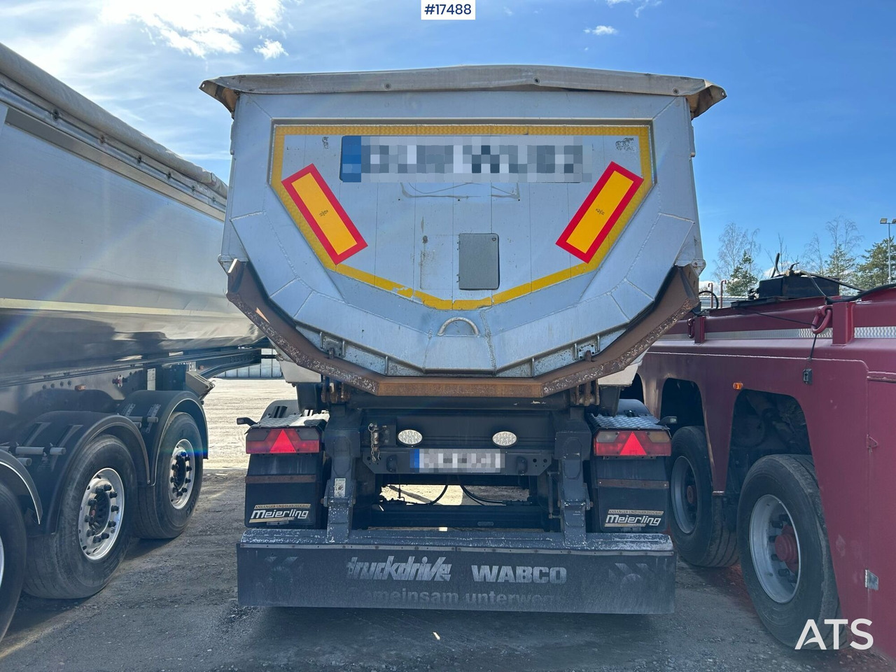 Truck semi-trailer, tipper MEIERLING MSK 18 (2017) - Kiper polprikolica: slika 4 Truck semi-trailer, tipper MEIERLING MSK 18 (2017) - Kiper polprikolica: slika 4
