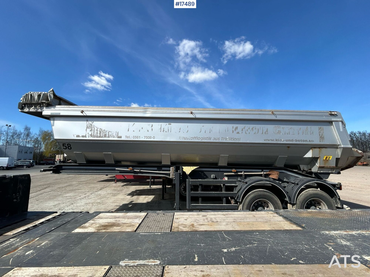 Truck semi-trailer, tipper MEIERLING MSK 18 (2017) - Kiper polprikolica: slika 2 Truck semi-trailer, tipper MEIERLING MSK 18 (2017) - Kiper polprikolica: slika 2
