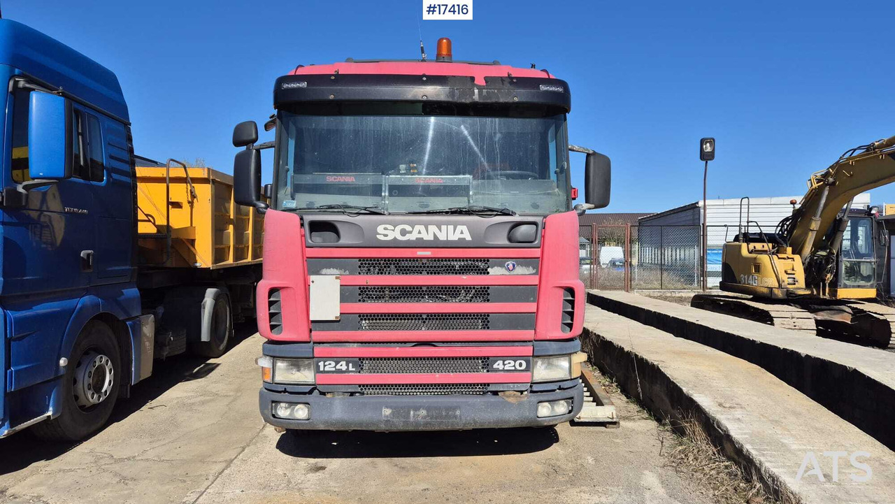 Tractor SCANIA 124L 420KM (2003) + BERGER tipper semi-trailer (2007) - Vlačilec, Kiper polprikolica: slika 3 Tractor SCANIA 124L 420KM (2003) + BERGER tipper semi-trailer (2007) - Vlačilec, Kiper polprikolica: slika 3