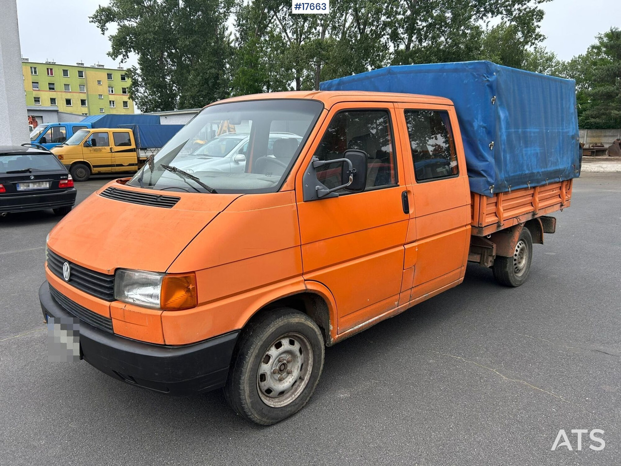 Volkswagen Transporter 1.9D double cab with box body (1992) - Dostavno vozilo s ponjavo, Dostavno vozilo z dvojno kabino: slika 4 Volkswagen Transporter 1.9D double cab with box body (1992) - Dostavno vozilo s ponjavo, Dostavno vozilo z dvojno kabino: slika 4