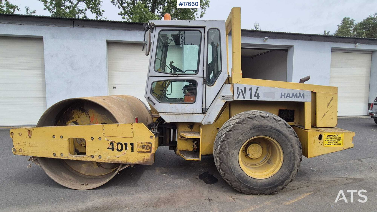 Walec HAMM 4011D (1996) - Kompaktor: slika 1 Walec HAMM 4011D (1996) - Kompaktor: slika 1