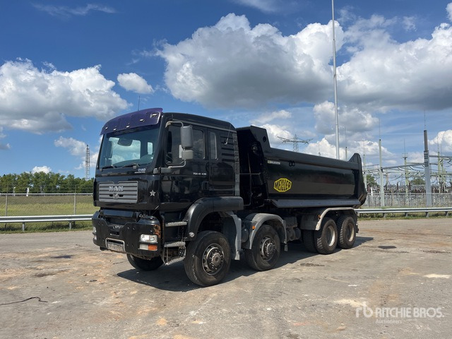 2006 MAN TGA41.430 8x8 Twin-Steer Sleeper Tri/A Dump Truck - Tovornjak prekucnik: slika 1 2006 MAN TGA41.430 8x8 Twin-Steer Sleeper Tri/A Dump Truck - Tovornjak prekucnik: slika 1