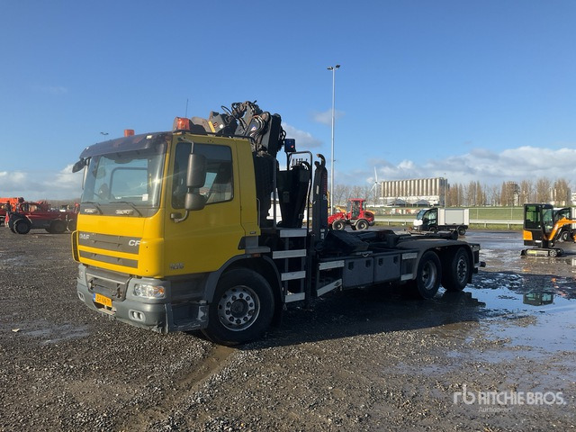 2008 DAF FAS75 6x2 Hooklift Truck - Kotalni prekucni tovornjak, Tovornjak z dvigalom: slika 2 2008 DAF FAS75 6x2 Hooklift Truck - Kotalni prekucni tovornjak, Tovornjak z dvigalom: slika 2
