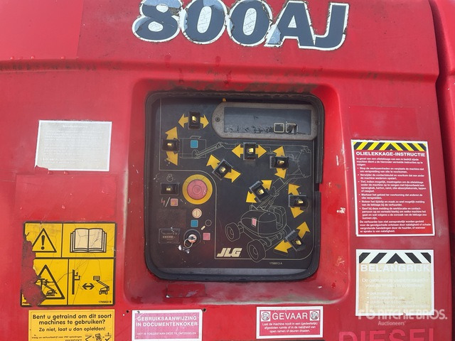 2008 JLG 800AJ 4WD Diesel Articulating Boom Lift - Zglobna dvižna ploščad: slika 5 2008 JLG 800AJ 4WD Diesel Articulating Boom Lift - Zglobna dvižna ploščad: slika 5