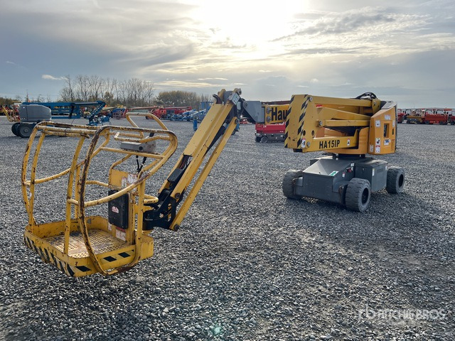 2010 Haulotte HA15IP 2WD Electric Articulating Boom Lift - Zglobna dvižna ploščad: slika 4 2010 Haulotte HA15IP 2WD Electric Articulating Boom Lift - Zglobna dvižna ploščad: slika 4