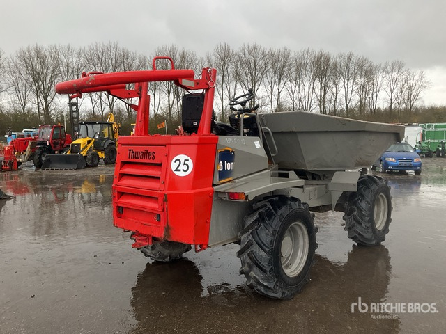 2012 Thwaites MACH664 6 t 4x4 Swivel Dumper - Demper: slika 4 2012 Thwaites MACH664 6 t 4x4 Swivel Dumper - Demper: slika 4