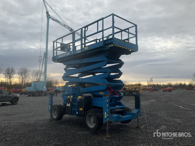 2018 Genie GS-5390 4x4 Diesel Scissor Lift - Škarjasta dvižna ploščad: slika 2 2018 Genie GS-5390 4x4 Diesel Scissor Lift - Škarjasta dvižna ploščad: slika 2