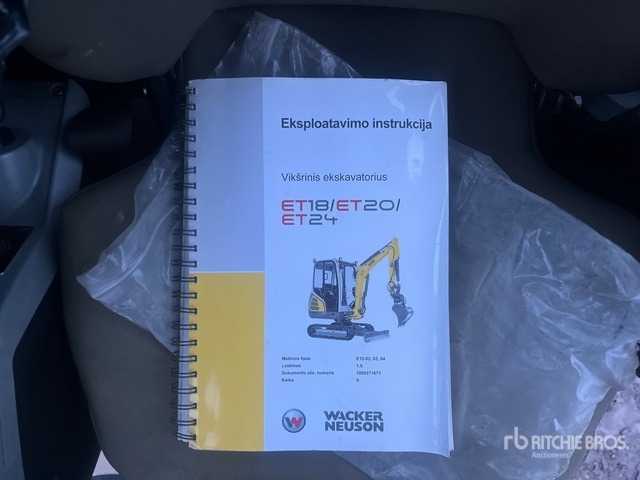 2022 Wacker Neuson ET20 Mini Excavator: <6.6t - Mini bager: slika 2 2022 Wacker Neuson ET20 Mini Excavator: <6.6t - Mini bager: slika 2