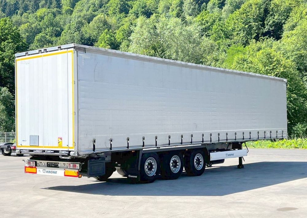 Krone Firanka Coilmulde // 9m // Alu Drzwi // Ażury // Oś podnoszona // - Polprikolica s ponjavo: slika 1 Krone Firanka Coilmulde // 9m // Alu Drzwi // Ażury // Oś podnoszona // - Polprikolica s ponjavo: slika 1
