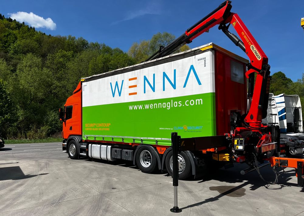 Scania G420 // Tandem // HDS Palfinger 18002 EH // Przyczepa // Oś skrętna podnoszona // Video !!! - Tovornjak s ponjavo, Tovornjak z dvigalom: slika 5 Scania G420 // Tandem // HDS Palfinger 18002 EH // Przyczepa // Oś skrętna podnoszona // Video !!! - Tovornjak s ponjavo, Tovornjak z dvigalom: slika 5