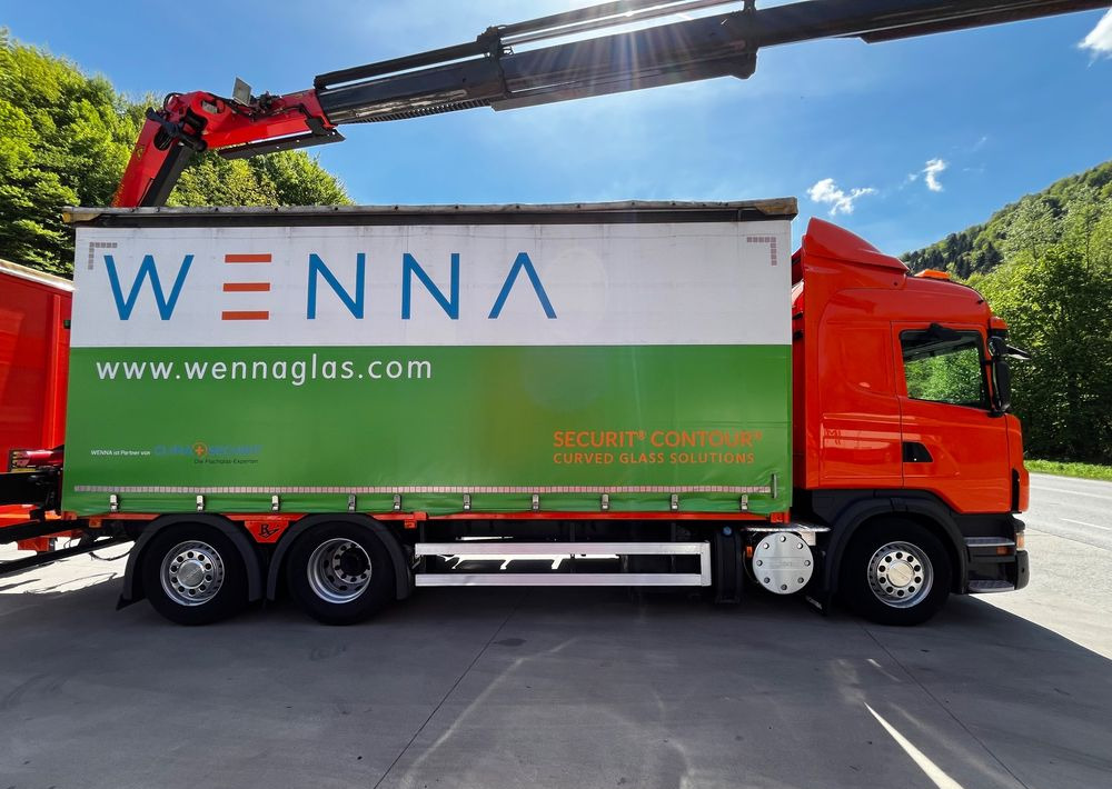 Scania G420 // Tandem // HDS Palfinger 18002 EH // Przyczepa // Oś skrętna podnoszona // Video !!! - Tovornjak s ponjavo, Tovornjak z dvigalom: slika 4 Scania G420 // Tandem // HDS Palfinger 18002 EH // Przyczepa // Oś skrętna podnoszona // Video !!! - Tovornjak s ponjavo, Tovornjak z dvigalom: slika 4