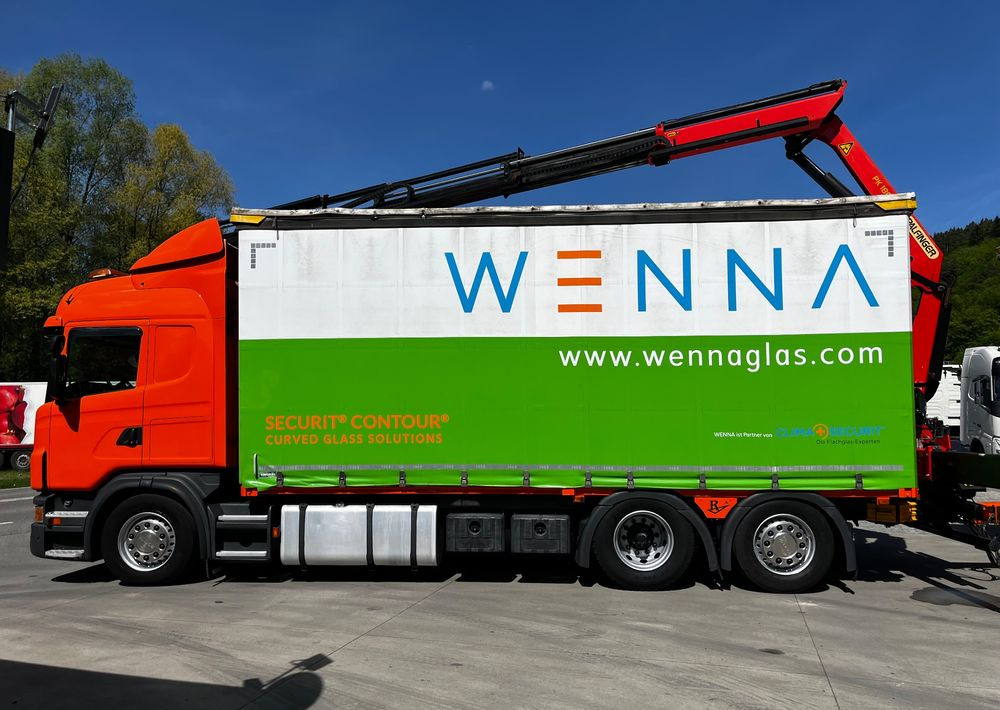 Scania G420 // Tandem // HDS Palfinger 18002 EH // Przyczepa // Oś skrętna podnoszona // Video !!! - Tovornjak s ponjavo, Tovornjak z dvigalom: slika 3 Scania G420 // Tandem // HDS Palfinger 18002 EH // Przyczepa // Oś skrętna podnoszona // Video !!! - Tovornjak s ponjavo, Tovornjak z dvigalom: slika 3