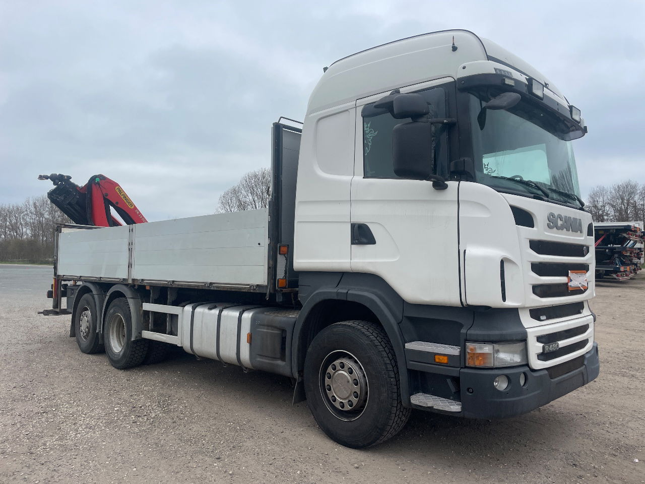 Tovornjak s kesonom Scania R480 with Palfinger PK 19.001 SLD crane: slika 6