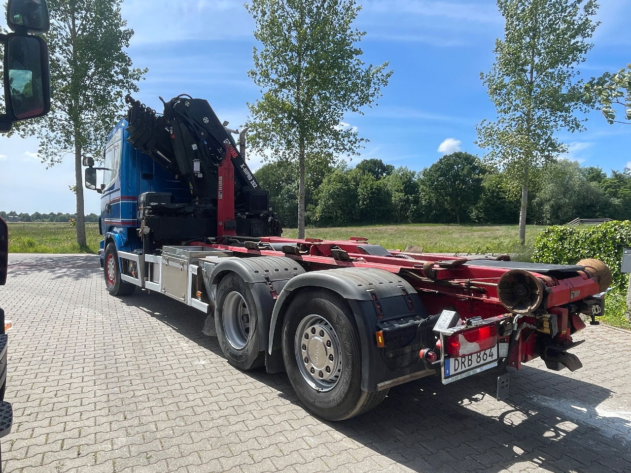 Scania R480 with hiab hookloader and hiab 262 EP5 with remote crane 2019 - Kontejnerski tovornjak/ Tovornjak z zamenljivim tovoriščem, Tovornjak z dvigalom: slika 3 Scania R480 with hiab hookloader and hiab 262 EP5 with remote crane 2019 - Kontejnerski tovornjak/ Tovornjak z zamenljivim tovoriščem, Tovornjak z dvigalom: slika 3
