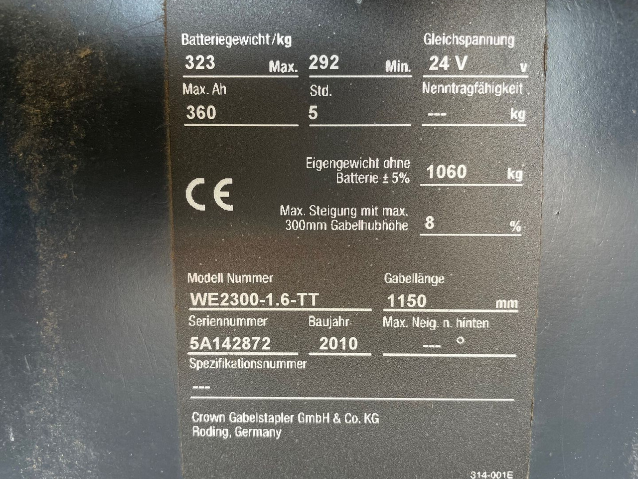 Crown WE2300 1.6 TT - Stroj za zlaganje: slika 5 Crown WE2300 1.6 TT - Stroj za zlaganje: slika 5