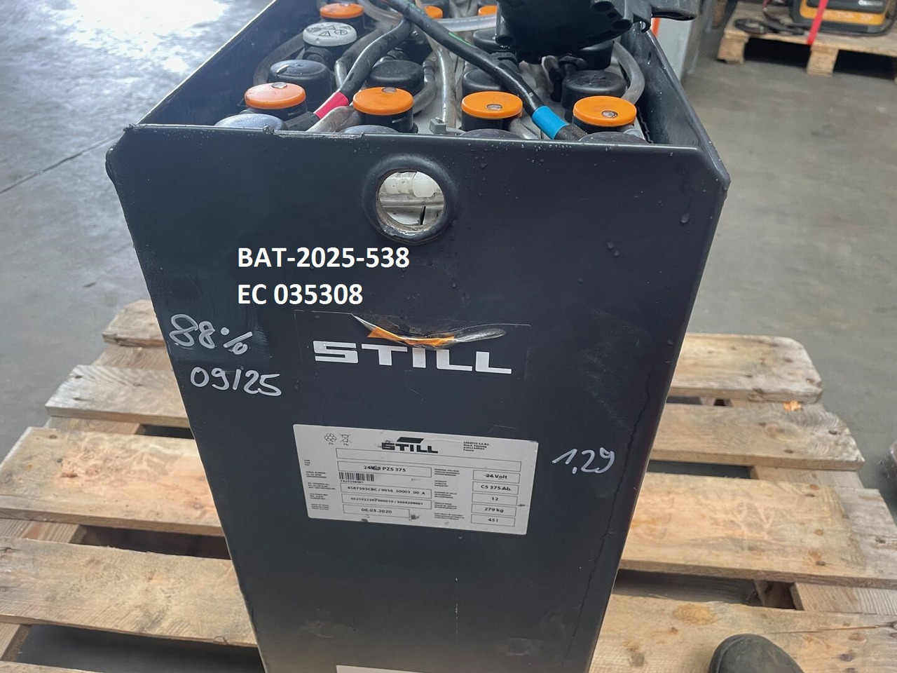Hawker 24 Volt I 3 PZS 375 - Akumulator za Oprema za rokovanje z materiali: slika 5 Hawker 24 Volt I 3 PZS 375 - Akumulator za Oprema za rokovanje z materiali: slika 5