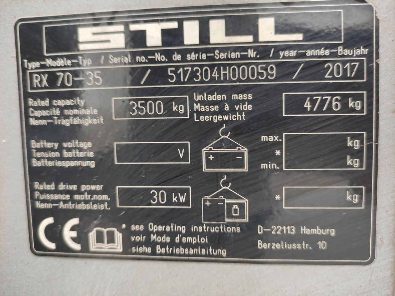 Diesel viličar Still RX70-35: slika 6