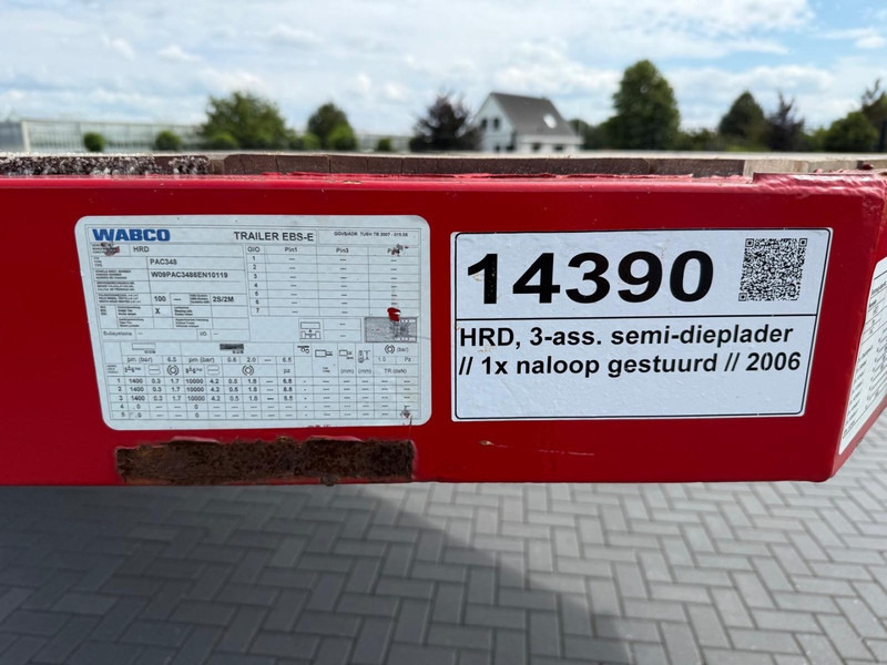 HRD UOPLYST DIEPLADER, 3 ASSEN, GOEDE STAAT, GOEDE BANDEN. - Nizko noseča polprikolica: slika 3 HRD UOPLYST DIEPLADER, 3 ASSEN, GOEDE STAAT, GOEDE BANDEN. - Nizko noseča polprikolica: slika 3