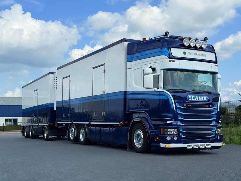 Scania R450 SHOW COMBI, SPECIAL INTERIOR, LIKE NEW, LOW MILEAGE. - Tovornjak zabojnik: slika 1 Scania R450 SHOW COMBI, SPECIAL INTERIOR, LIKE NEW, LOW MILEAGE. - Tovornjak zabojnik: slika 1