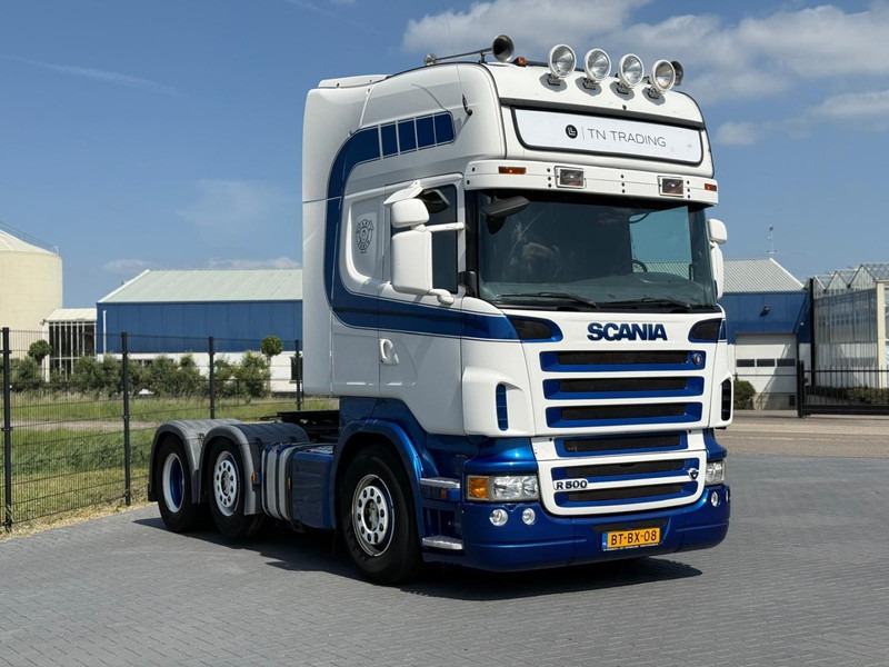 Scania R 500 A 6X2/4 STEERING PUSHER, MANUEL, RETARDER, LEATHER, TOP. - Vlačilec: slika 1 Scania R 500 A 6X2/4 STEERING PUSHER, MANUEL, RETARDER, LEATHER, TOP. - Vlačilec: slika 1