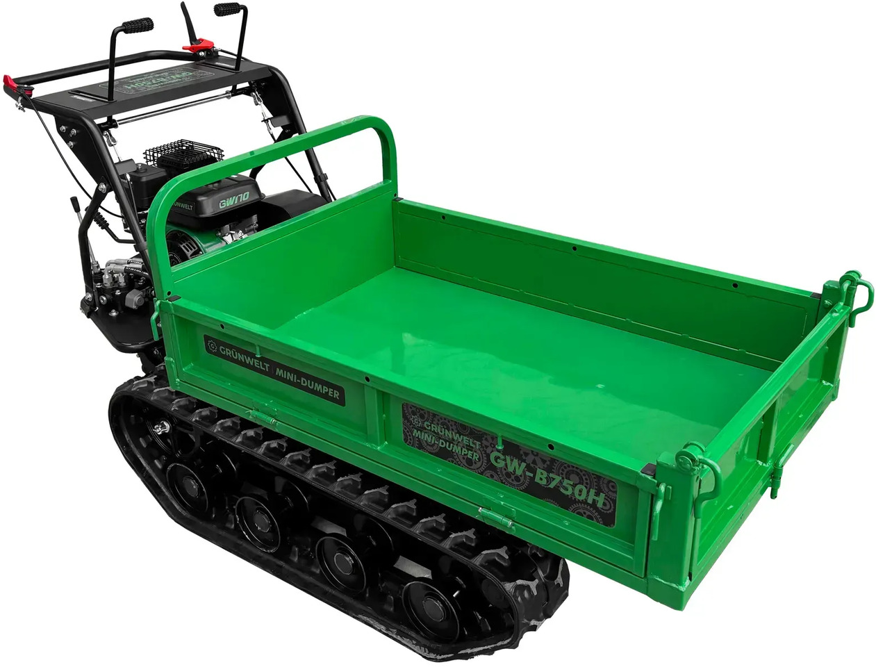 Miniwywrotka Grünwelt GWB750H z hydrauliką, Wozidło budowlane, Tansporter spalinowy, Dumper - Mini demper: slika 4 Miniwywrotka Grünwelt GWB750H z hydrauliką, Wozidło budowlane, Tansporter spalinowy, Dumper - Mini demper: slika 4