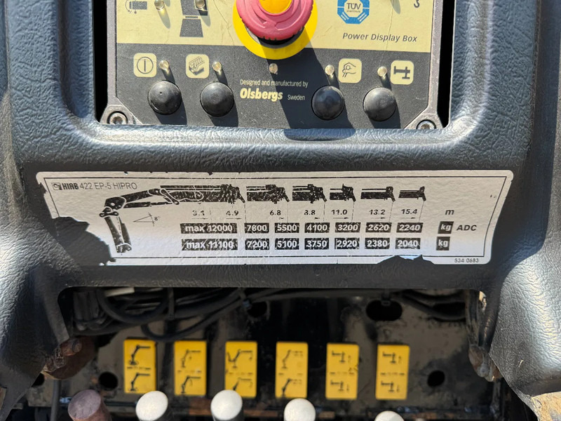 Tovornjak z dvigalom DAF CF 85.360 8x2*6 HIAB 42T/m Crane: slika 15