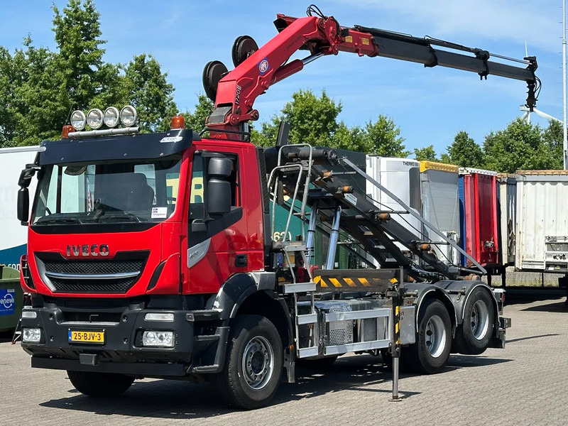 Iveco Stralis 400 6x2 HMF 1720 K3 Kraan Met 24T HTS Kabel Systeem / Rotator / Euro 6 - Tovornjak - kabelski sistem, Tovornjak z dvigalom: slika 1 Iveco Stralis 400 6x2 HMF 1720 K3 Kraan Met 24T HTS Kabel Systeem / Rotator / Euro 6 - Tovornjak - kabelski sistem, Tovornjak z dvigalom: slika 1