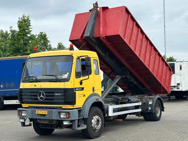 Mercedes-Benz SK 1931 4x2 Meiler Haakarm 20T Manual + Telma / Euro 1 - Kotalni prekucni tovornjak: slika 1 Mercedes-Benz SK 1931 4x2 Meiler Haakarm 20T Manual + Telma / Euro 1 - Kotalni prekucni tovornjak: slika 1