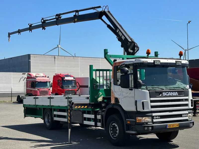 Scania P94-220 HIAB 102 / 5x Extentable / Euro 2 / Apk 02-2026! - Tovornjak z dvigalom: slika 3 Scania P94-220 HIAB 102 / 5x Extentable / Euro 2 / Apk 02-2026! - Tovornjak z dvigalom: slika 3
