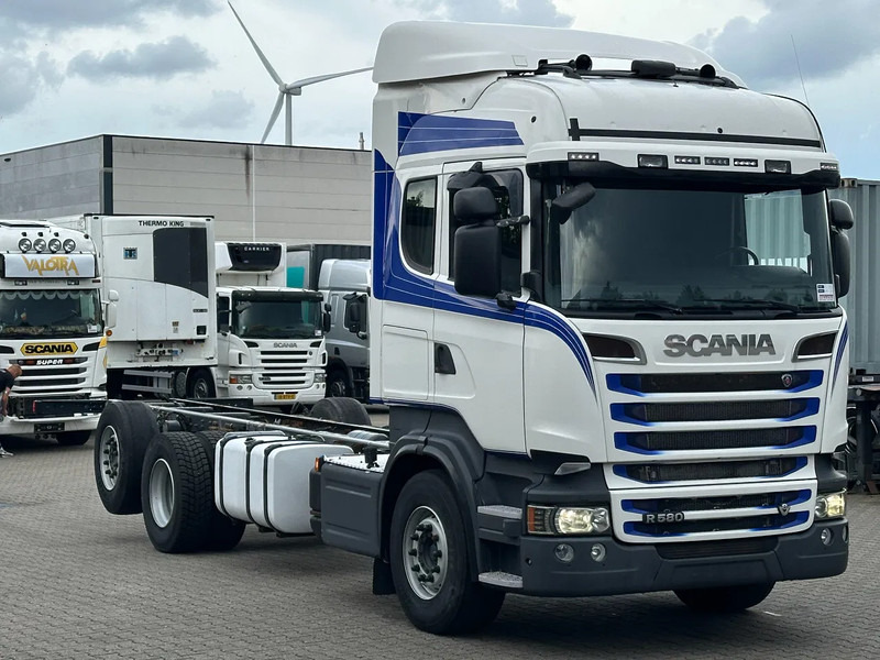 Scania R580 V8 6x2*4 Chassis Retarder Full Air 4.90 Wb Euro 6 - Tovornjak-šasija: slika 3 Scania R580 V8 6x2*4 Chassis Retarder Full Air 4.90 Wb Euro 6 - Tovornjak-šasija: slika 3
