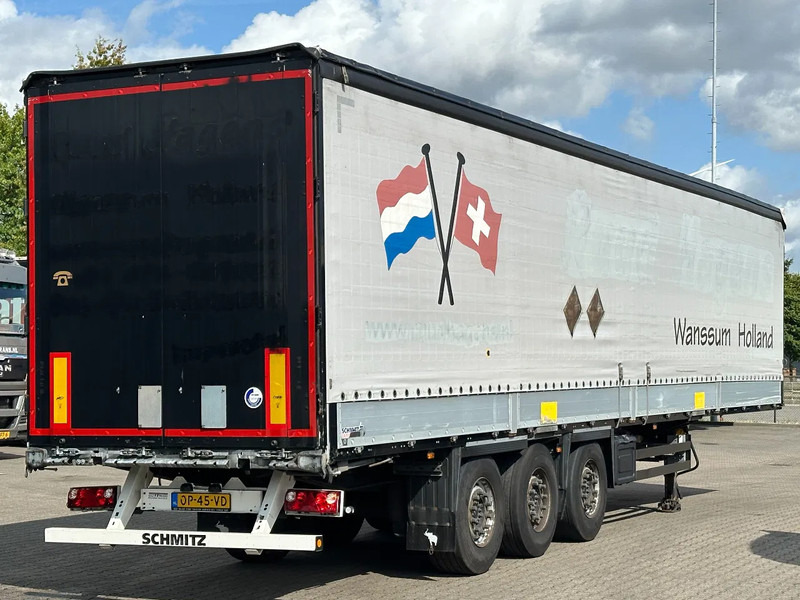 Schmitz Cargobull Schuifzeil met Borden / Disc-Brakes / Huckepack / Code XL / Apk - Polprikolica s ponjavo: slika 1 Schmitz Cargobull Schuifzeil met Borden / Disc-Brakes / Huckepack / Code XL / Apk - Polprikolica s ponjavo: slika 1