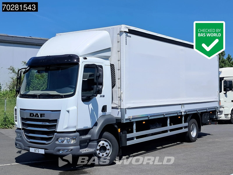 DAF XB 290 4X2 NEW! 16tonner Automatic Ladebordwand ACC Euro 6 - Tovornjak s ponjavo: slika 1 DAF XB 290 4X2 NEW! 16tonner Automatic Ladebordwand ACC Euro 6 - Tovornjak s ponjavo: slika 1