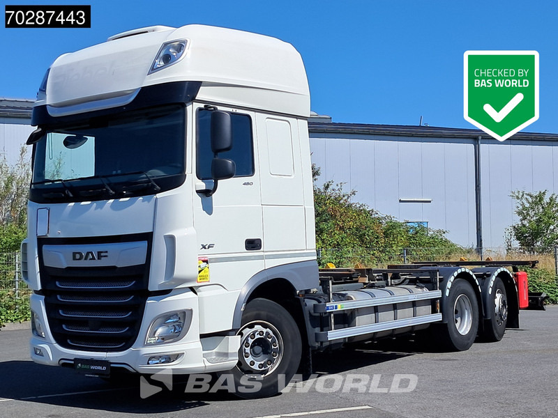 DAF XF 480 6X2 Automatic SSC FAN Retarder Lift+steering Axle Euro 6 - Kontejnerski tovornjak/ Tovornjak z zamenljivim tovoriščem: slika 1 DAF XF 480 6X2 Automatic SSC FAN Retarder Lift+steering Axle Euro 6 - Kontejnerski tovornjak/ Tovornjak z zamenljivim tovoriščem: slika 1