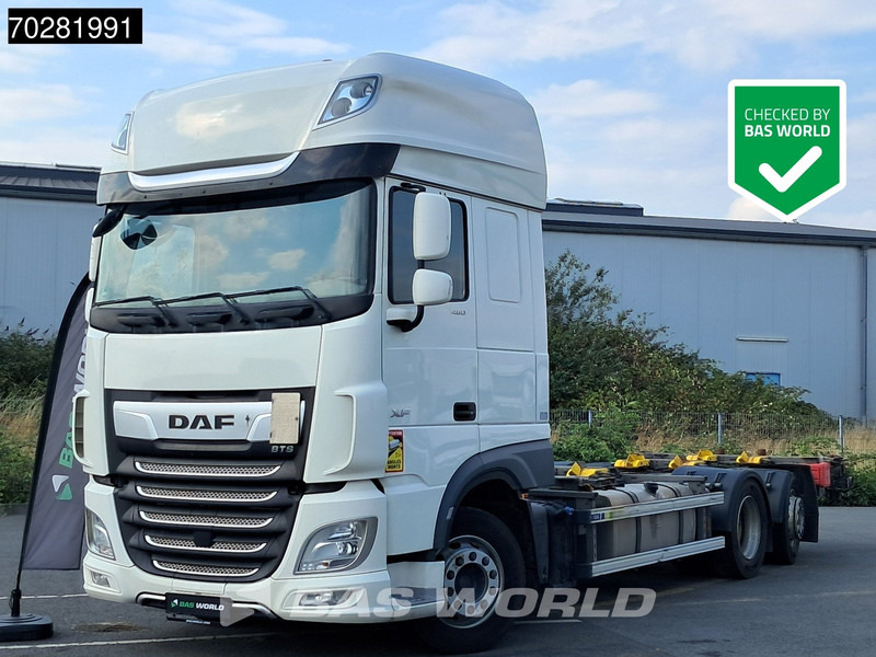 DAF XF 480 6X2 BDF 2xTanks Lift+lenkasche Automatic Retarder ACC Euro 6 - Kontejnerski tovornjak/ Tovornjak z zamenljivim tovoriščem: slika 1 DAF XF 480 6X2 BDF 2xTanks Lift+lenkasche Automatic Retarder ACC Euro 6 - Kontejnerski tovornjak/ Tovornjak z zamenljivim tovoriščem: slika 1